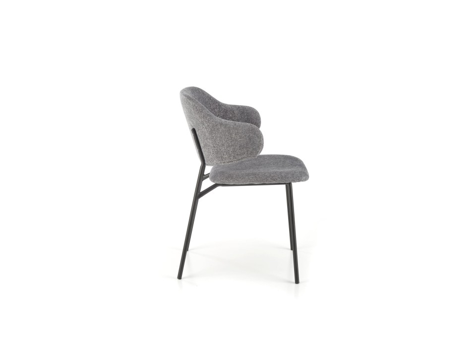 Krzesło K497 jasny popielaty - Halmar
