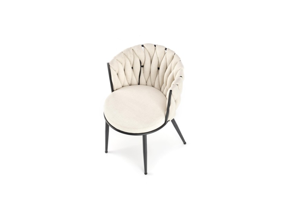 Krzesło K516 jasny beżowy - Halmar