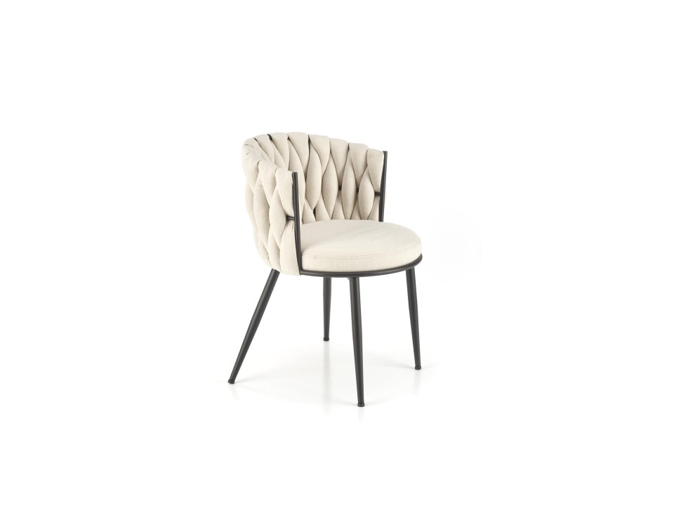 Krzesło K516 jasny beżowy - Halmar