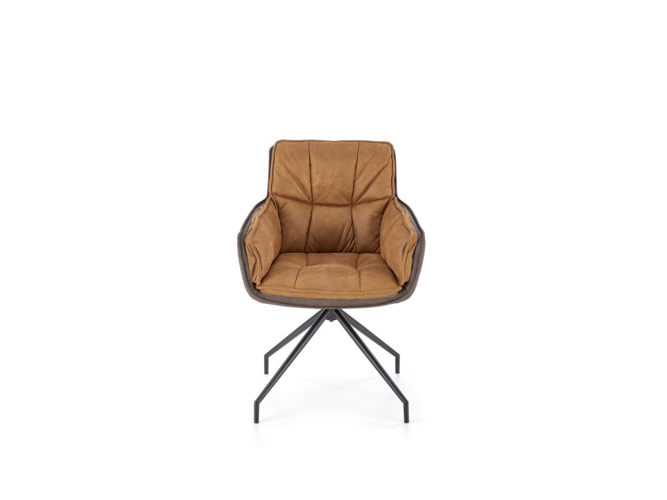 Krzesło K523 brązowy / ciemny brąz - Halmar
