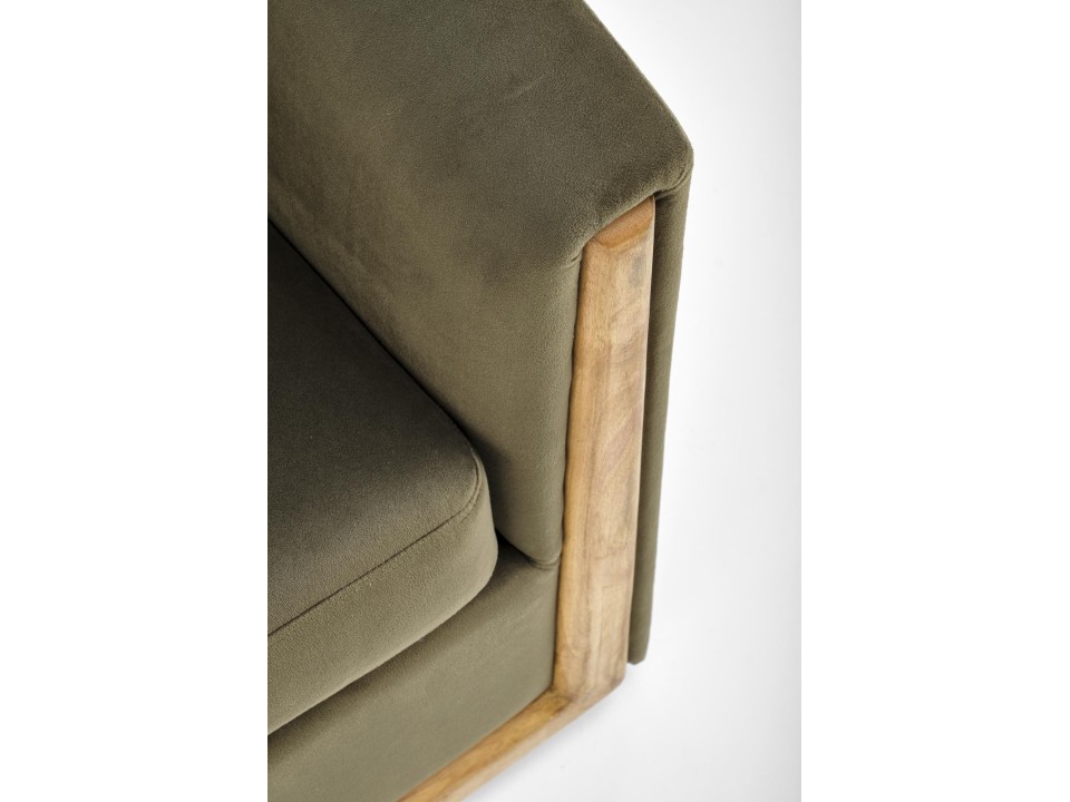 Fotel ENRICO wypoczynkowy, zielony - Halmar