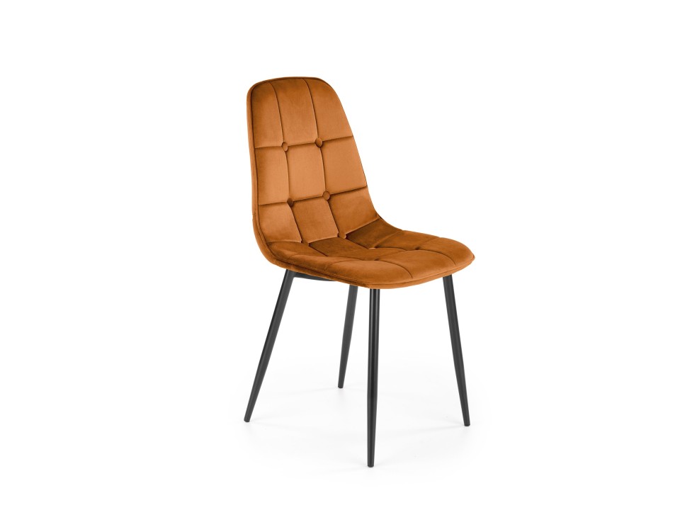 Krzesło K417 cynamonowy velvet - Halmar