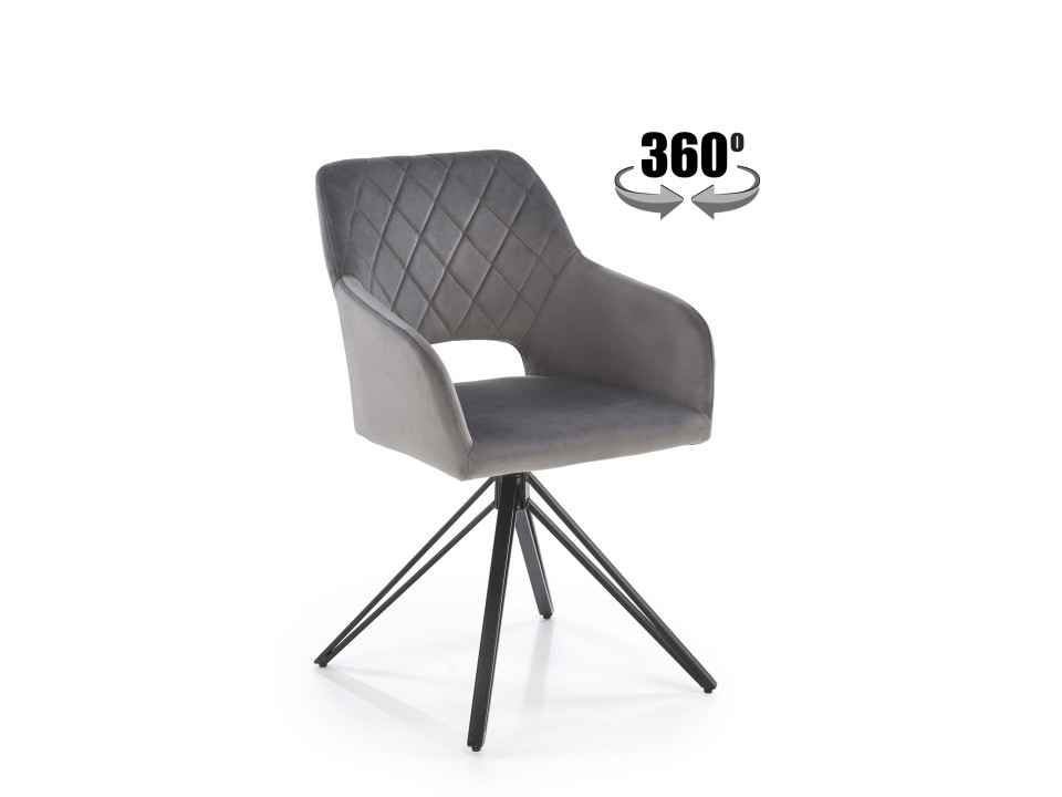 Krzesło K535 popielaty - Halmar