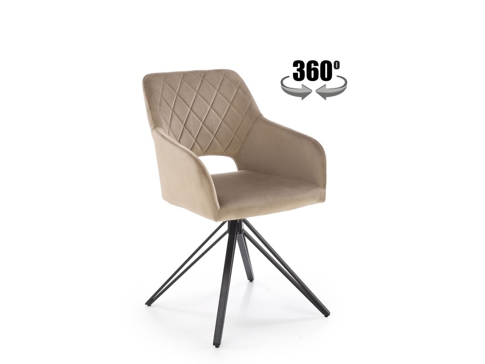 Krzesło K535 beżowy - Halmar