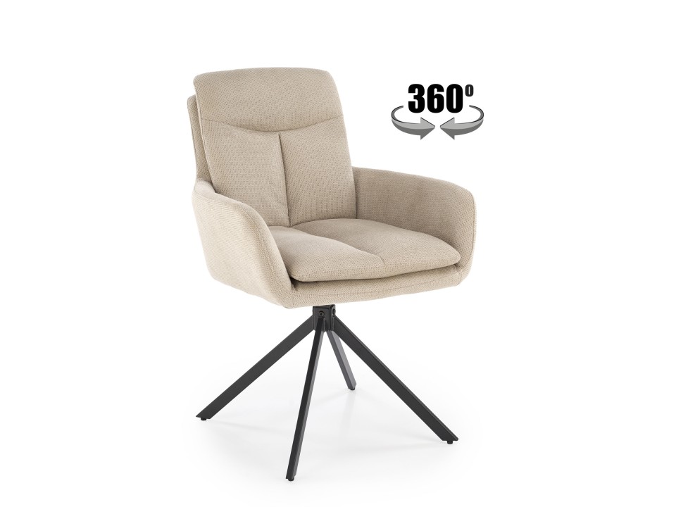 Krzesło K536 beżowy - Halmar