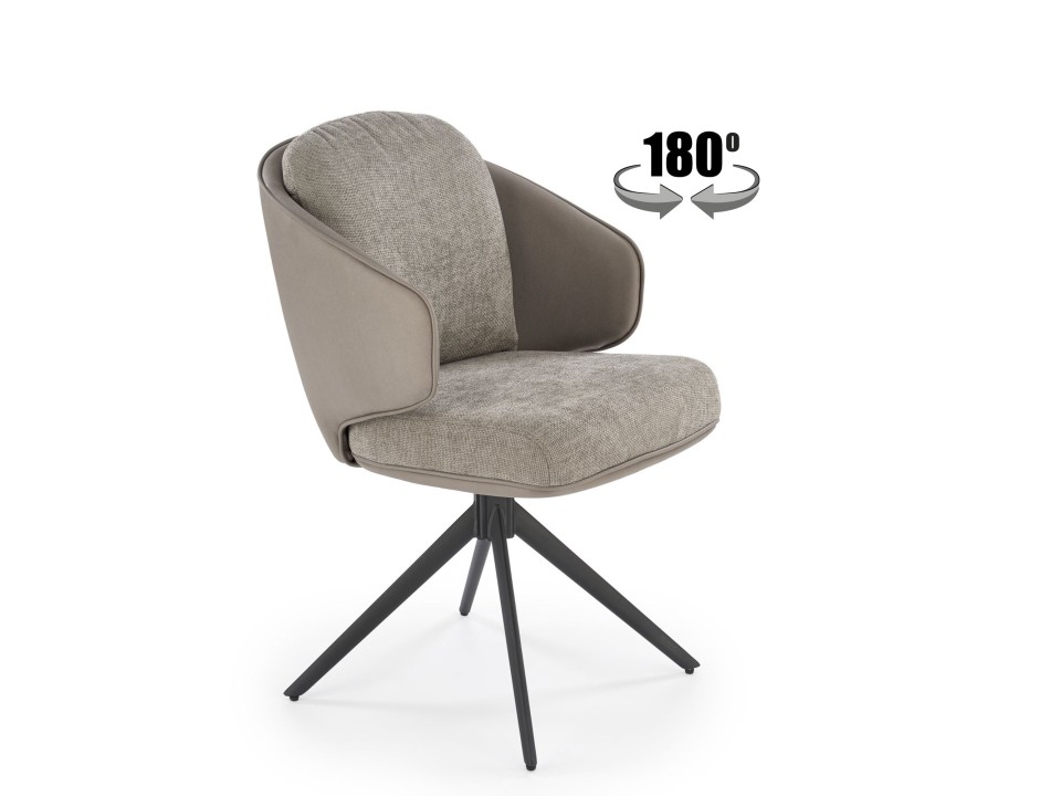 Krzesło K554 popielaty / j.popielaty - Halmar