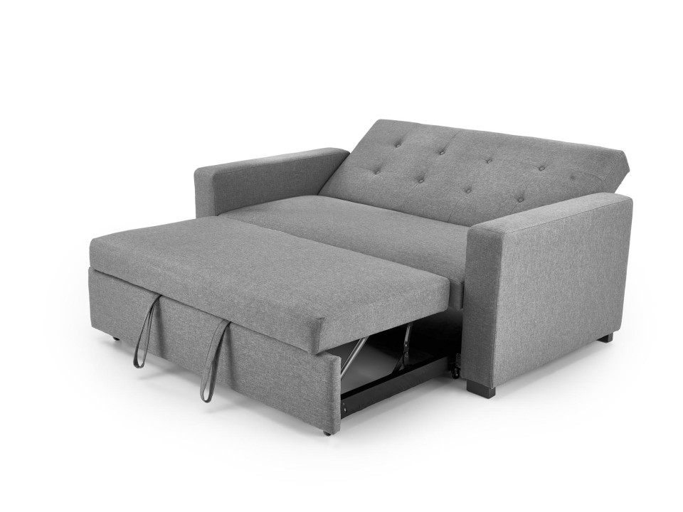 Sofa PAULINIO rozkładana, popielaty - Halmar