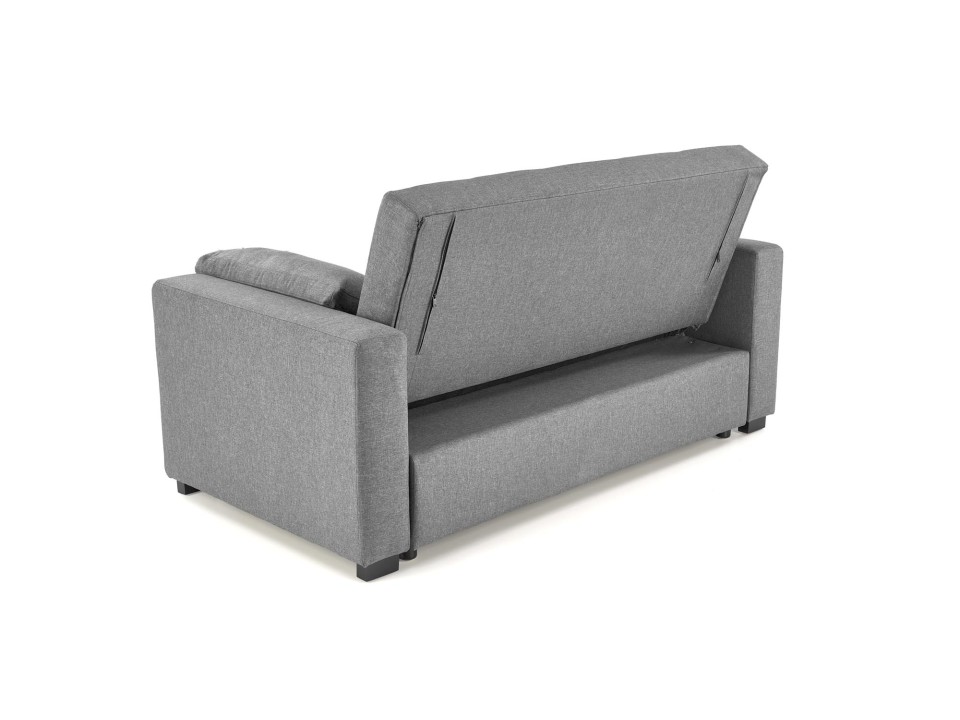 Sofa PAULINIO rozkładana, popielaty - Halmar