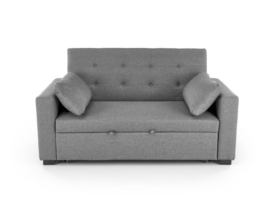 Sofa PAULINIO rozkładana, popielaty - Halmar