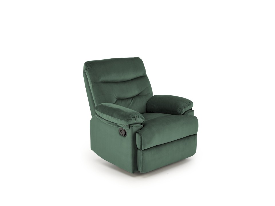 Fotel DRAGER wypoczynkowy, ciemny zielony - Halmar