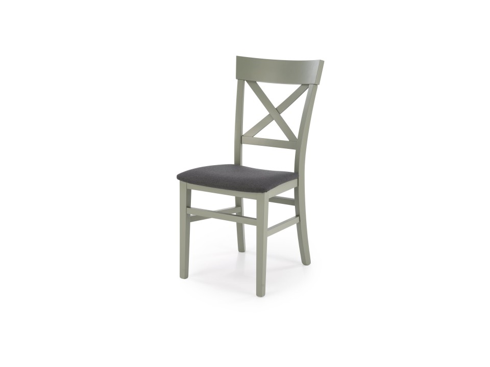 Krzesło TUTTI 2 szaro-zielony / tap: Inari 95 - Halmar