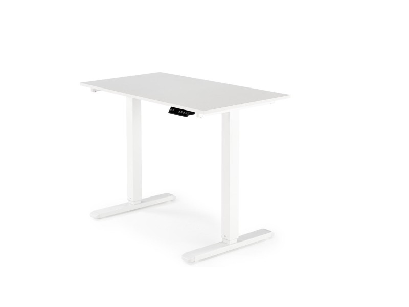 Biurko B53 z funkcją regulacji wysokości, biały - Halmar