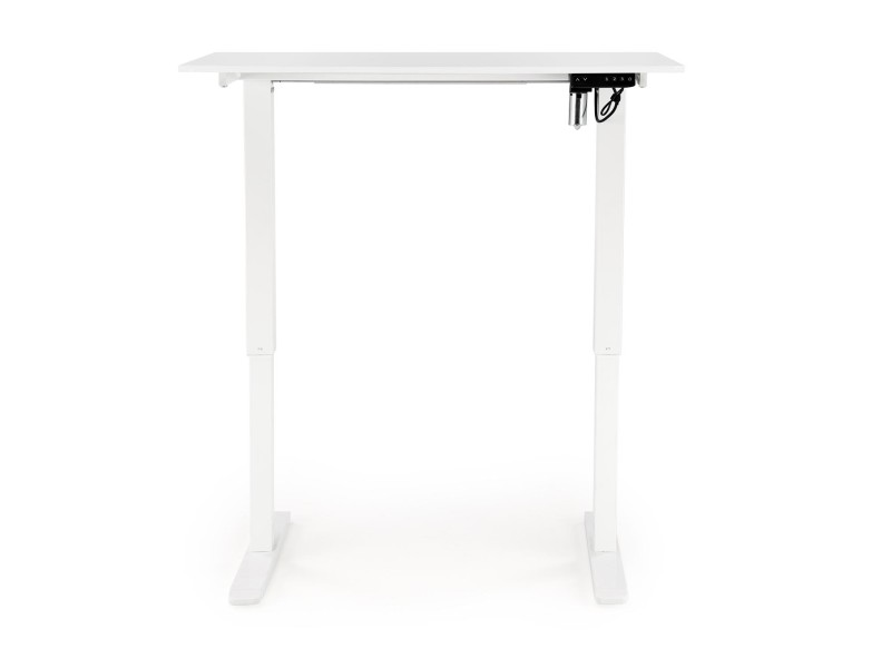 Biurko B53 z funkcją regulacji wysokości, biały - Halmar