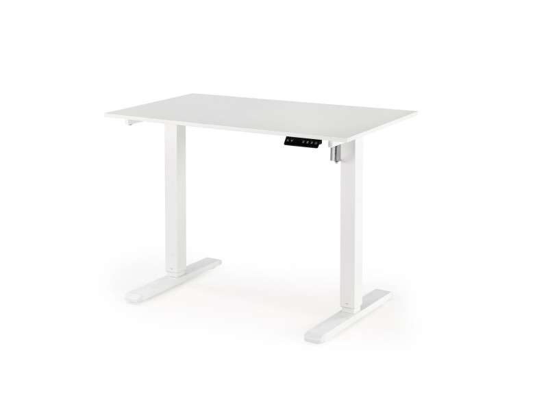 Biurko B53 z funkcją regulacji wysokości, biały - Halmar