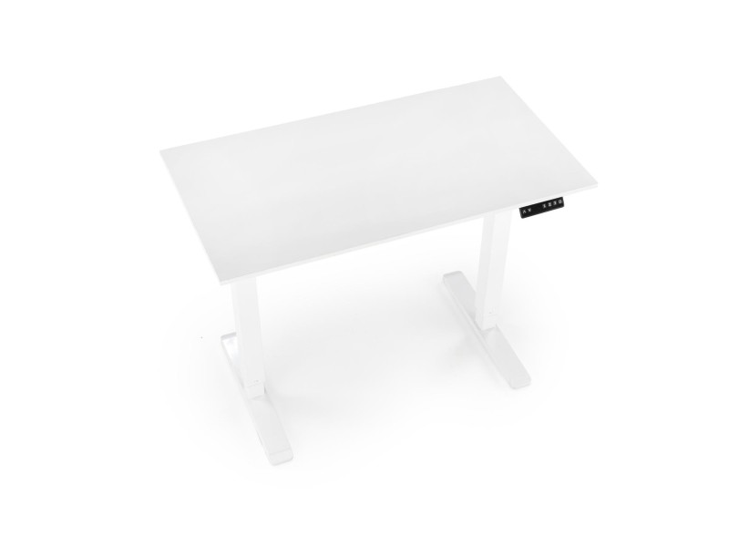 Biurko B53 z funkcją regulacji wysokości, biały - Halmar