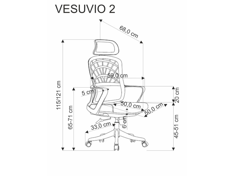 Fotel VESUVIO 2 gabinetowy turkusowy / biały - Halmar