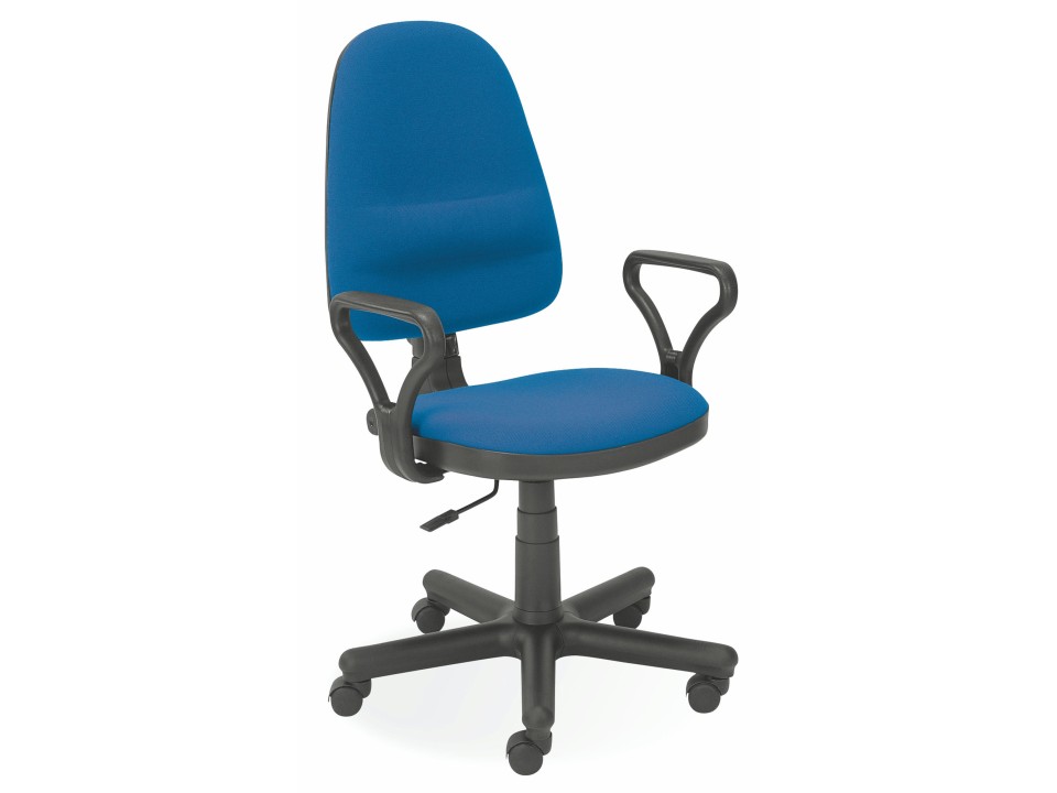 Krzesło BRAVO  biurowe C-6  niebieski - Halmar