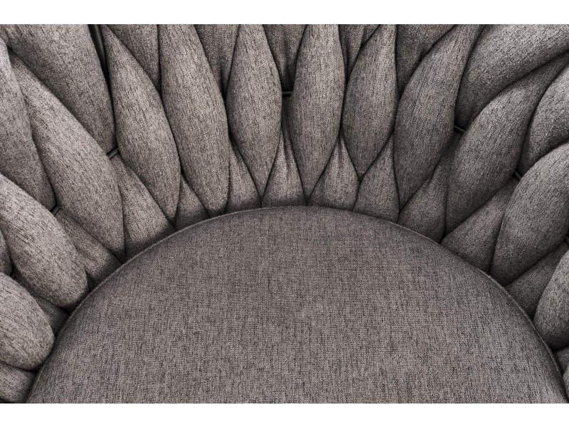 Hoker H125 , nogi - czarny, siedzisko - popielaty - Halmar