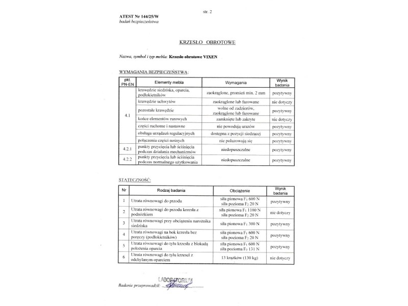 Fotel VIXEN gabinetowy czarny - Halmar