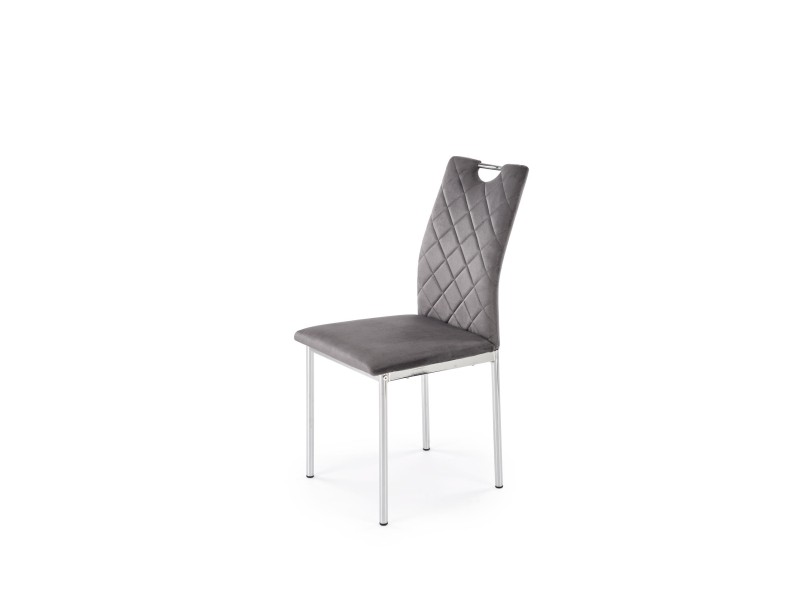 Krzesło K578 popielaty / srebrny - Halmar