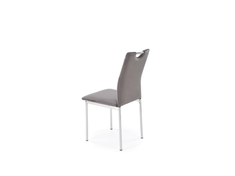 Krzesło K578 popielaty / srebrny - Halmar