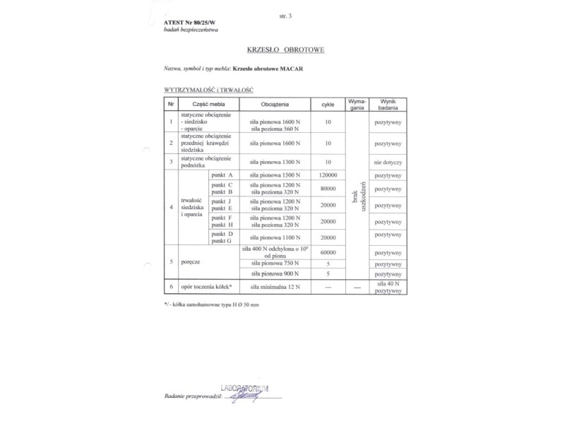 Fotel MACAR gabinetowy, czarny - Halmar