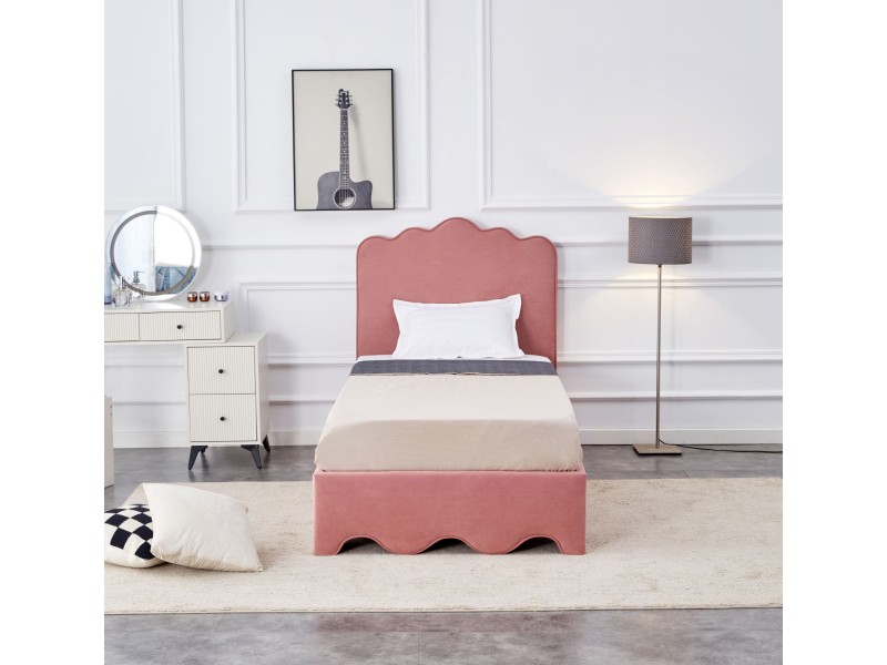 Łóżko ORSO różowy - Halmar