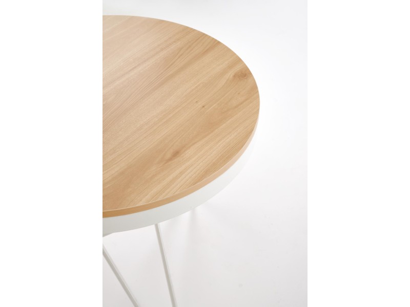 Ława LEILA , naturalny / biały - Halmar