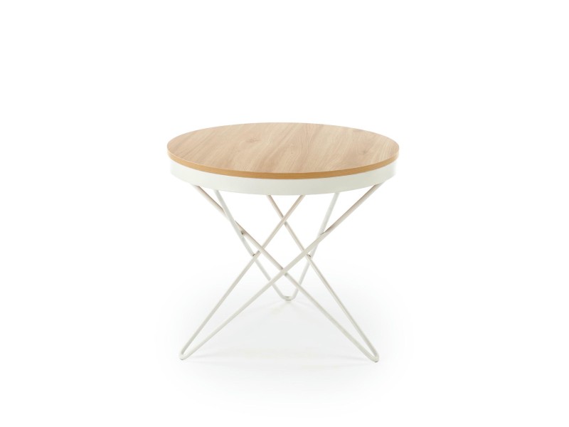 Ława LEILA , naturalny / biały - Halmar