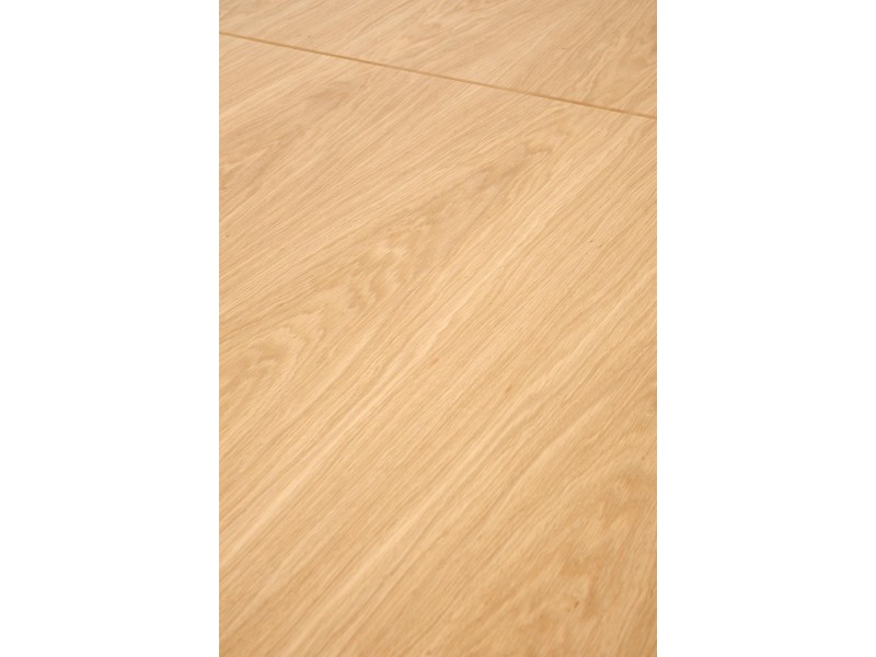 Stół MASSIVE 2 rozkładany 160-250x90x77 cm dąb naturalny/czarny - Halmar
