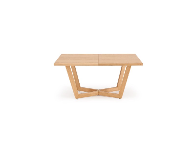 Stół MASSIVE 3 rozkładany 160-250x90x77 cm dąb naturalny/dąb naturalny - Halmar