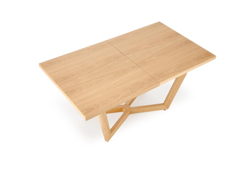 Stół MASSIVE 3 rozkładany 160-250x90x77 cm dąb naturalny/dąb naturalny - Halmar