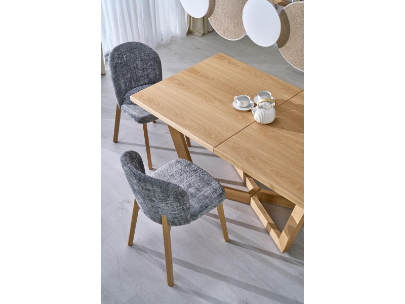 Stół MASSIVE 3 rozkładany 160-250x90x77 cm dąb naturalny/dąb naturalny - Halmar