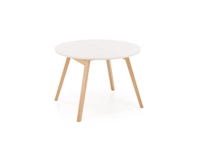 Stół RUBEN kolor blat - kaszmir, nogi - naturalny - Halmar