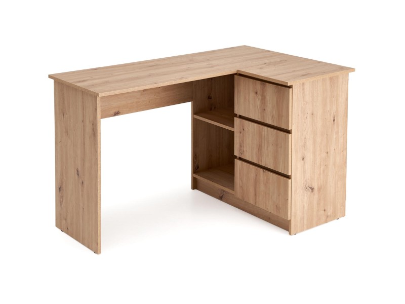 Biurko BEGA , dąb artisan - Halmar