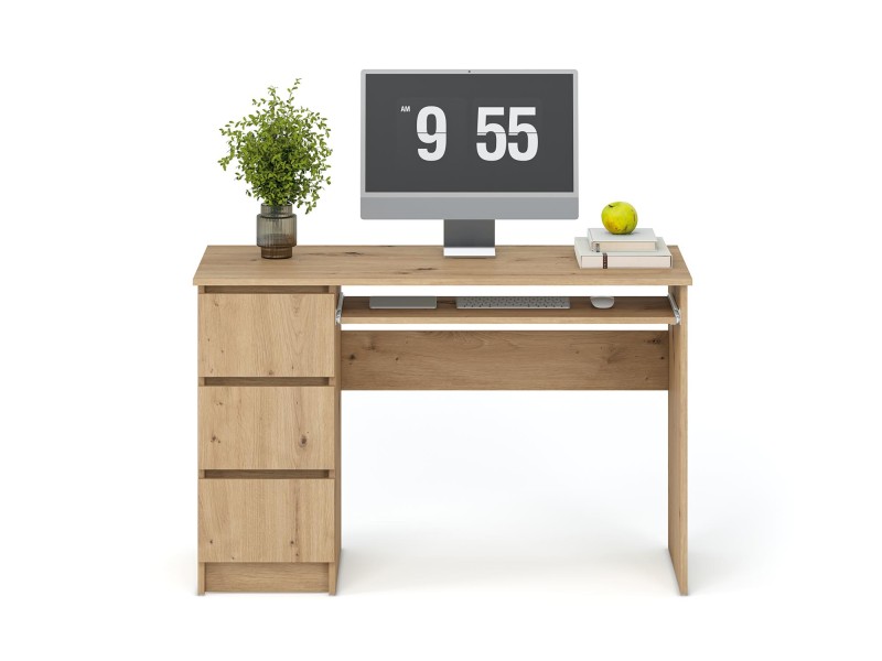 Biurko CINO , dąb artisan - Halmar