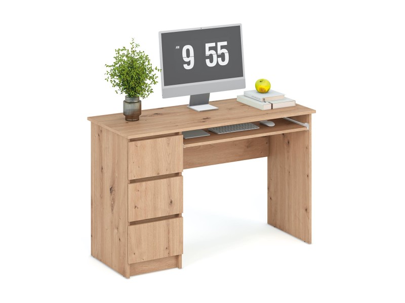 Biurko CINO , dąb artisan - Halmar