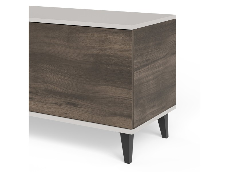 Stolik RANDOM 2 RTV-2 RTV 180 cm kaszmir / orzech / czarny - Halmar