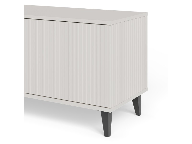 Stolik RANDOM 2 RTV-2 RTV 180 cm kaszmir / orzech / czarny - Halmar