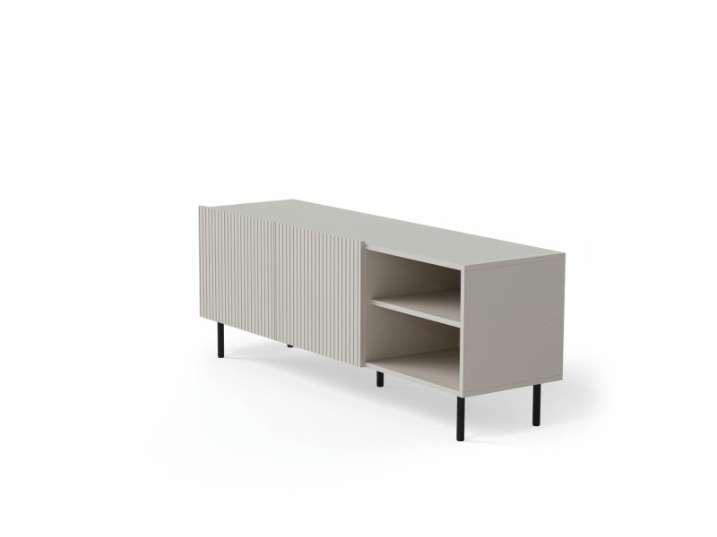 Stolik PAXOS RTV-1 TV RTV 150 cm, kolor: kaszmir - czarny - Halmar