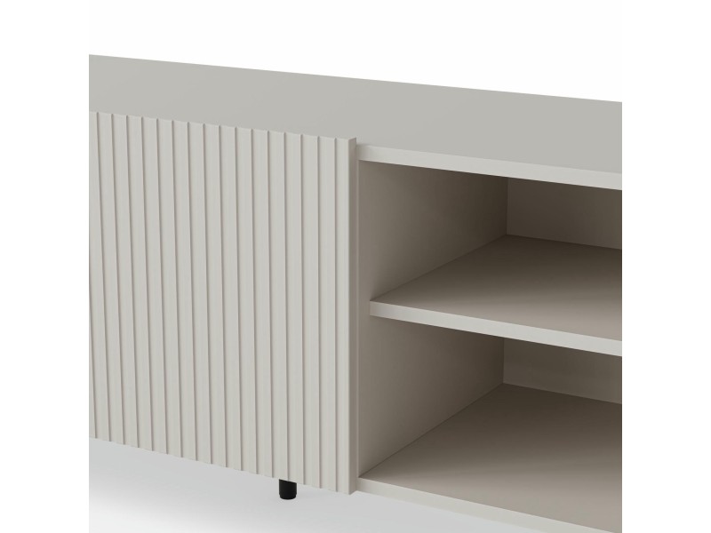 Stolik PAXOS RTV-1 TV RTV 150 cm, kolor: kaszmir - czarny - Halmar