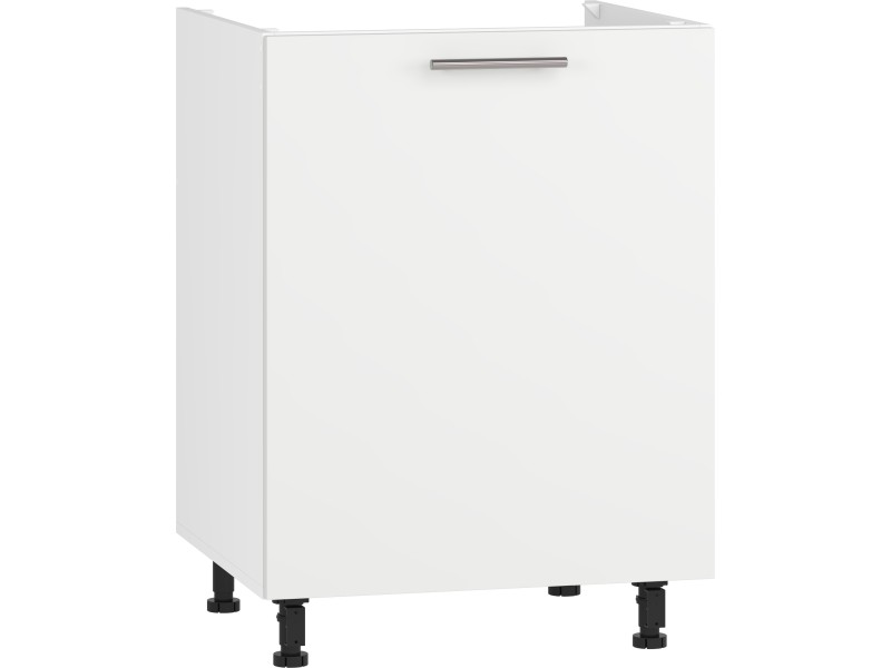 Szafka VENTO DK-60/82 zlewozmywakowa front: biały mat - Halmar