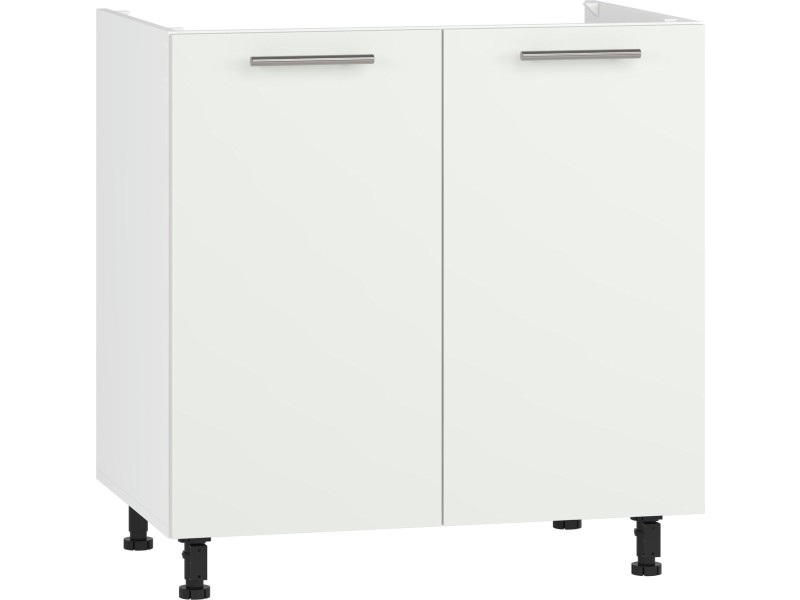 Szafka VENTO DK-80/82 zlewozmywakowa front: biały mat - Halmar