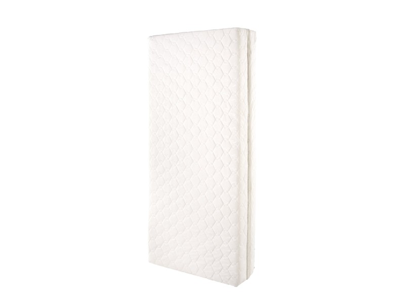 PIZA materac piankowy składany, wymiary: 200x90x18 cm - 200x180x9 cm po rozłożeniu, jasny ecru - Halmar