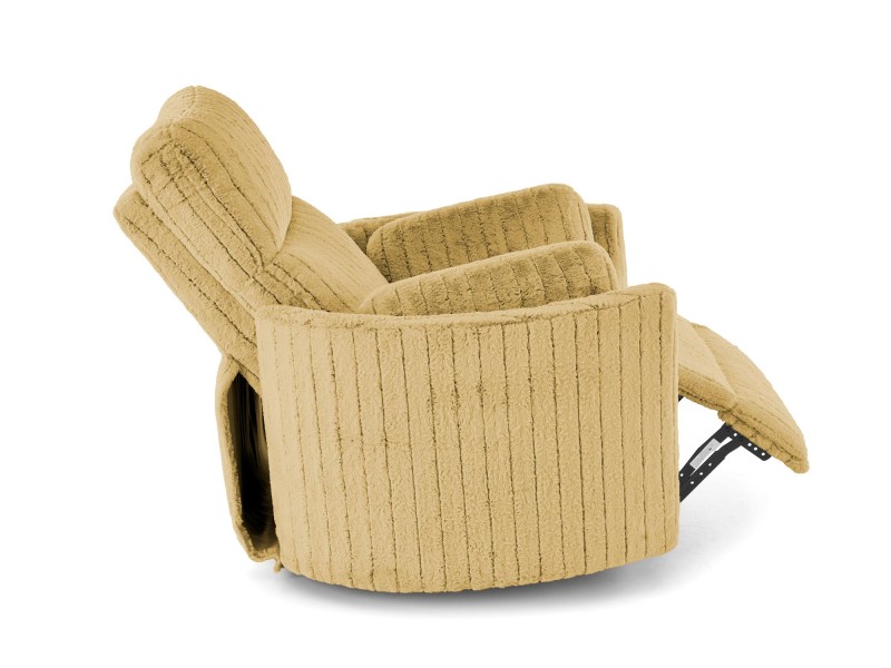 Fotel PEGAS wypoczynkowy musztardowy - Halmar