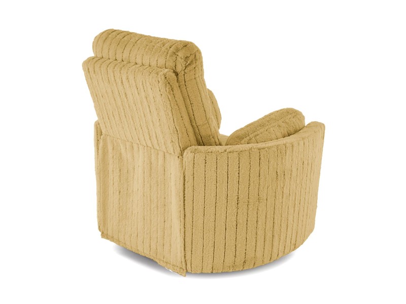 Fotel PEGAS wypoczynkowy musztardowy - Halmar