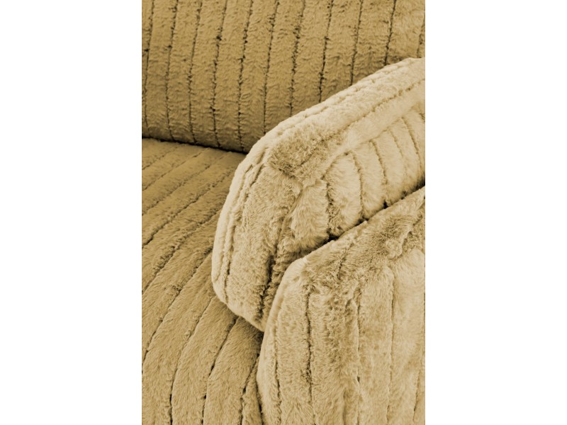 Fotel PEGAS wypoczynkowy musztardowy - Halmar