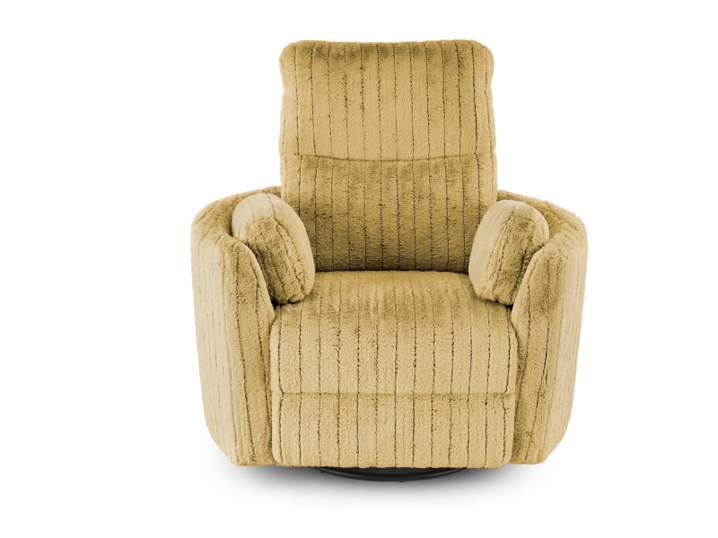 Fotel PEGAS wypoczynkowy musztardowy - Halmar