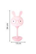 Lampka dekoracyjna Bunny różowa Lampex