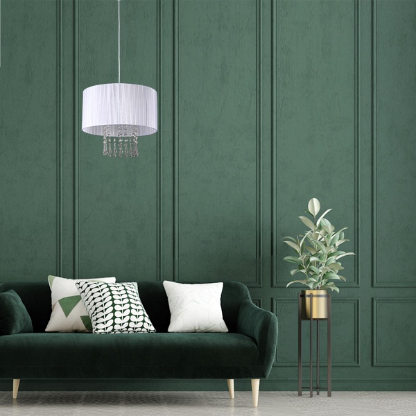 Lampa wisząca Wenecja biała Lampex